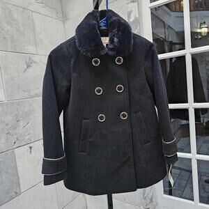 Michael Kors Kid's Black and Gold Coat New With Tags